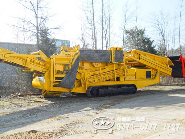 履帶式破碎機