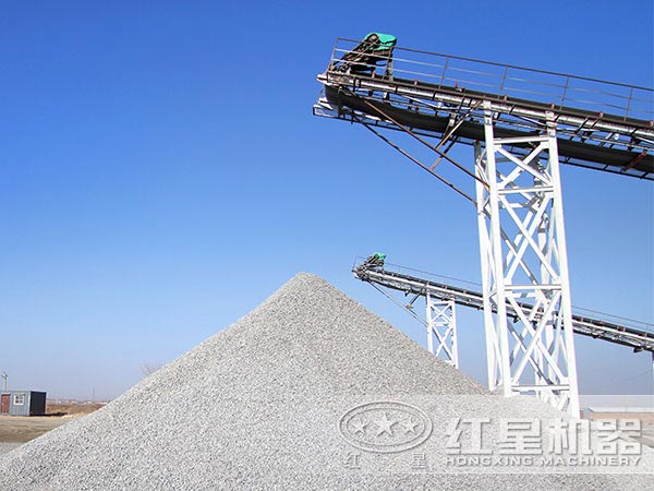 制砂生產線制砂效果