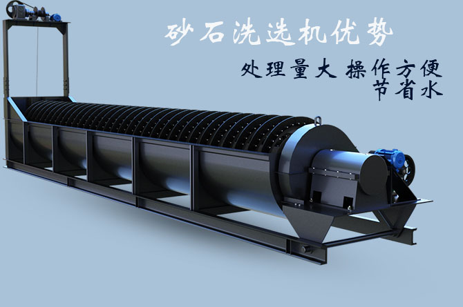 砂石洗選機優勢