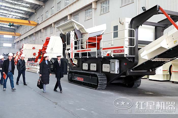履帶式破碎機