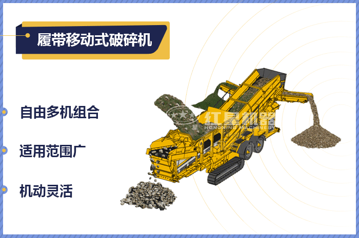 履帶移動式破碎機工作原理 履帶移動式破碎機工作原理